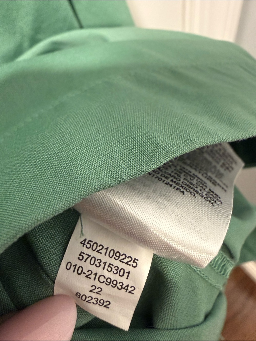 Chico's Green Top - Picture 6 of 6
